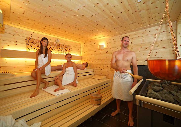 Vielfältige Saunawelt im Wellnesshotel Hofbräuhaus